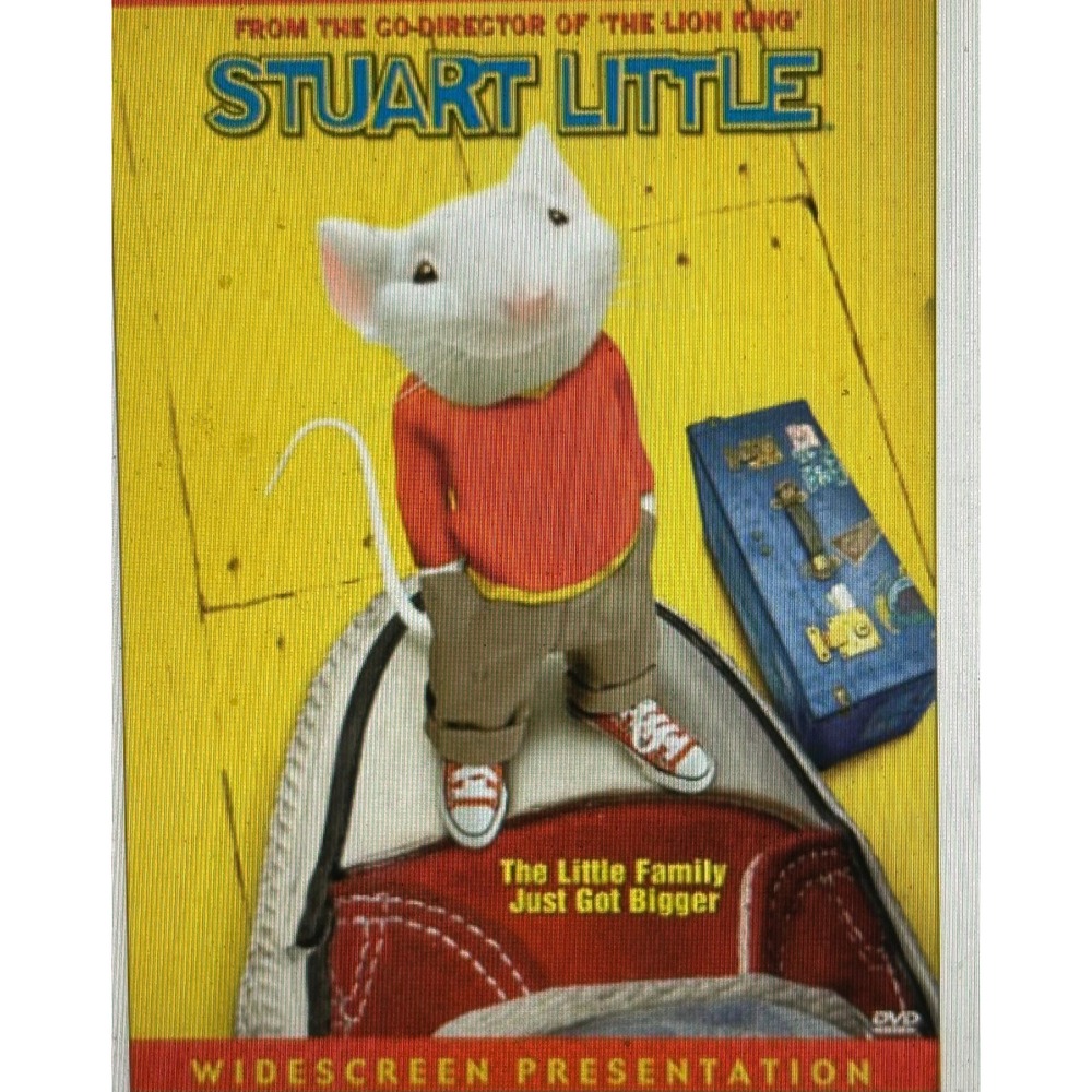 Stuart Little DVD Disc Only Michael J Fox Hugh Laurie Family Movie Tested Works